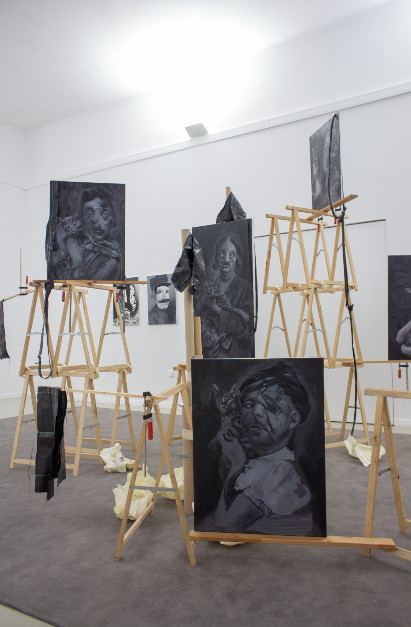 No Palco da Pintura, exhibition view