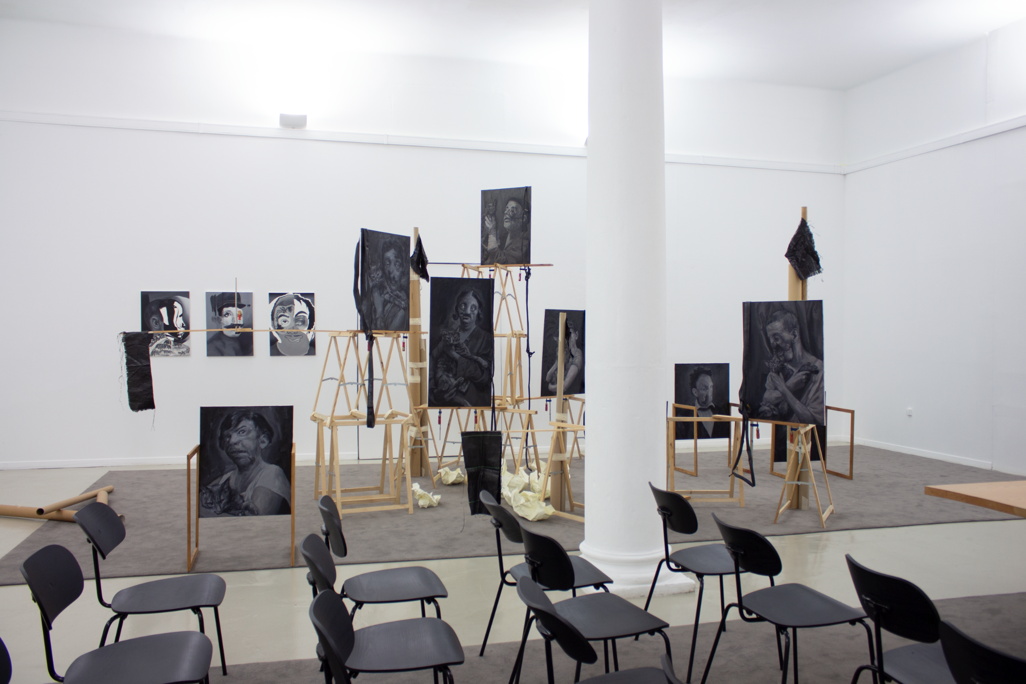 No Palco da Pintura, exhibition view