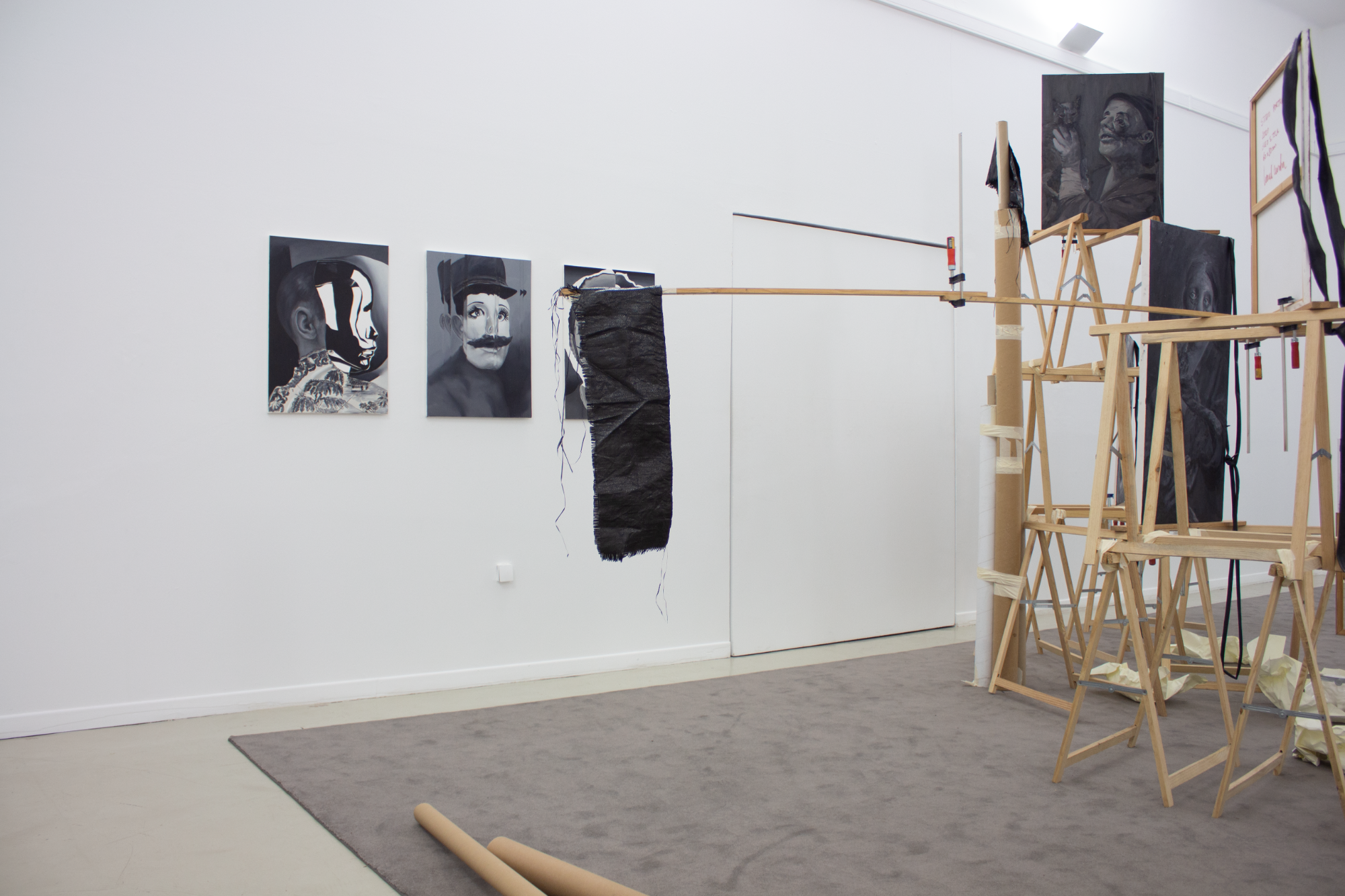 No Palco da Pintura, exhibition view